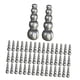 thumbnail image 5 of Cuentas de pesca apiladas kusrkot 50 Uds Gris, 5 of 8