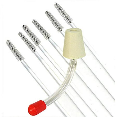 National Artcraft Hummingbird Feeder Tube Includes 6 Cleaning