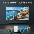 thumbnail image 4 of Mini Projector,HD 1080P Video Projector,Portable Outdoor Projector,Manual Focusing,Home Theater Movie Phone Projector Compatible with Phone TV, 4 of 7