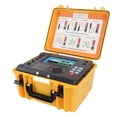 thumbnail image 1 of Digital Insulation Resistance Tester, Multifunctional 100-240V Earth Ground Resistance Tester Shockproof Simple Wiring  for Construction Sites US Plug, 1 of 7