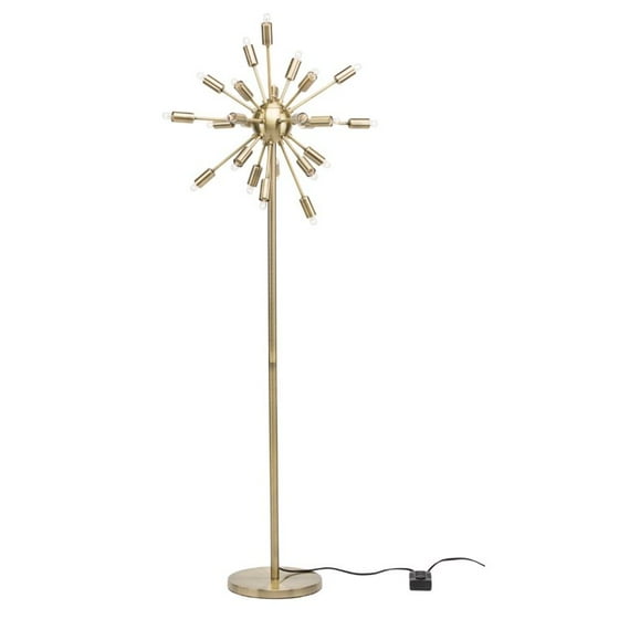 Nuevo Sputnik 24 Light Floor Lamp In Antique Brass Com