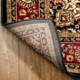 thumbnail image 4 of Well Woven Barclay Medallion Kashan Traditional Oriental & Persian Black 7'10" x 9'10" Area Rug, 4 of 8