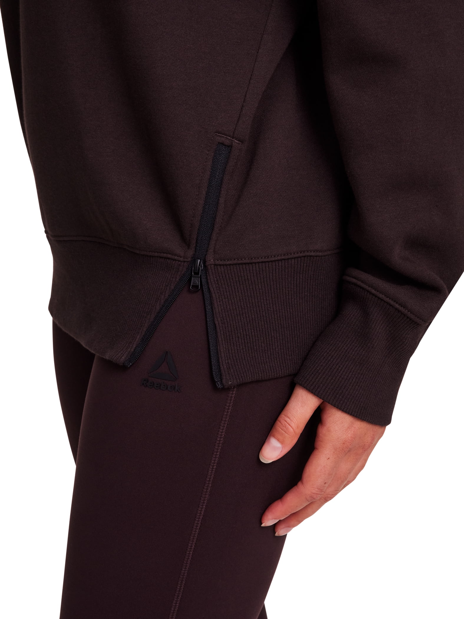 Reebok Women's & Women's Plus Transition Mock Neck Sweatshirt, Sizes XS-4X