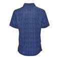 thumbnail image 2 of Ashworth Golf Men's Vineyard Polo Shirt, Medium Navy/Pacific Blue -, 2 of 2