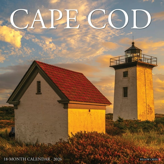 Cape Cod 2026 Wall Calendar, (Paperback)