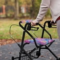 thumbnail image 4 of HELLHERO Seat & Back Cover Protective Cover Rollator Walker Seat Back Cover & Tie-dye Removable and Washable Easy to Install for Elderly, 4 of 7
