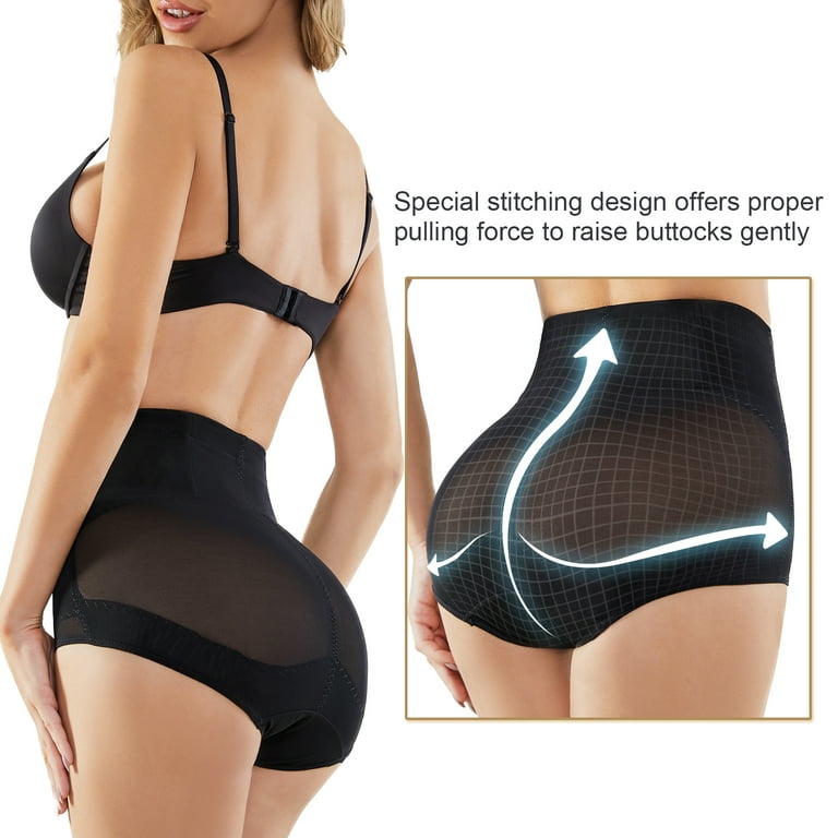 Double Tummy Control Panty Waist Trainer Body Shaper,High Waisted Shapewear  for Women,1 PC Black,XL