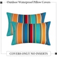 thumbnail image 3 of Juego de 2 fundas de almohada Pyonic para exteriores, impermeables, 30 x 51 cm, 3 of 7