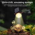 thumbnail image 4 of Visland Reptile Heat Lamp 360-degree Rotatable Arm Brightness Adjustable Sunlight Simulation UVA UVB Turtle Basking Spot Light, 4 of 8