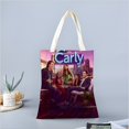 thumbnail image 2 of iCarly Bolso de tela con estampado de lienzo para mujer, bolsa de compras reutilizable y estética, con cremallera interior, regalo para mujer,40*40cm., 2 of 6