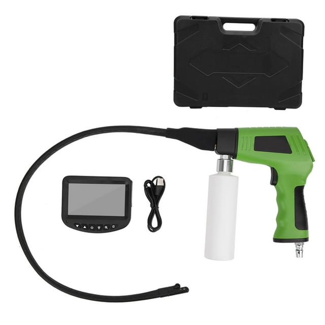 Pistola de limpieza de endoscopios LCD, inyección visual para tuberías de aire acondicionado de vehículos.