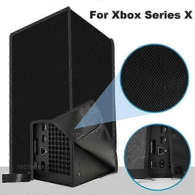 Scratch-resistant Horizontal Dustproof Sleeve for Xbox Series X Console Dust Cover Vertical Case for Xbox Series X Accessories
