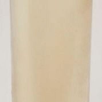 Prayer Candle Clear Glass White Wax