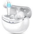 thumbnail image 1 of Audífonos inalámbricos verdaderos, auriculares Bluetooth 5.2 en la oreja, tiempo de reproducción de 32 horas, llamada clara ENC, carga rápida USB-C, control táctil, auriculares inalámbricos deportivos JFHHH pequeña, 1 of 5