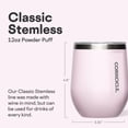 thumbnail image 2 of Vaso de vino sin tallo Thermos Corkcicle, 355 ml, rosa, 2 of 8
