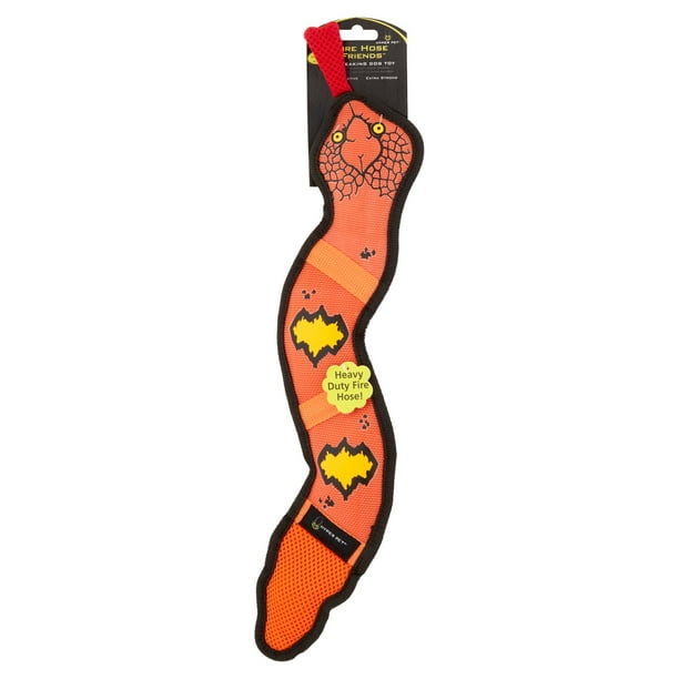 top paw tuff toy fire hose snake