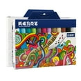 thumbnail image 1 of Amdohai 12 Colors Acrylic Paint Metallic Markers Set Water-Based Art Marker 2mm Tip Quick Dry Non, 1 of 8