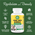 thumbnail image 7 of Whole Nature Biotin & Collagen Supplement, Hair, Skin & Nails Vitamins, 60 Capsules, 7 of 7