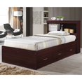 thumbnail image 2 of Pemberly Row Twin Captain Storage Bed with 3 Drawers in Mahogany, 2 of 8