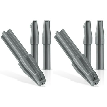 Pencil Sharpening Aid Sharpener 3pcs (grey) 6 Eyebrow Tool Makeup for Knives Plastic