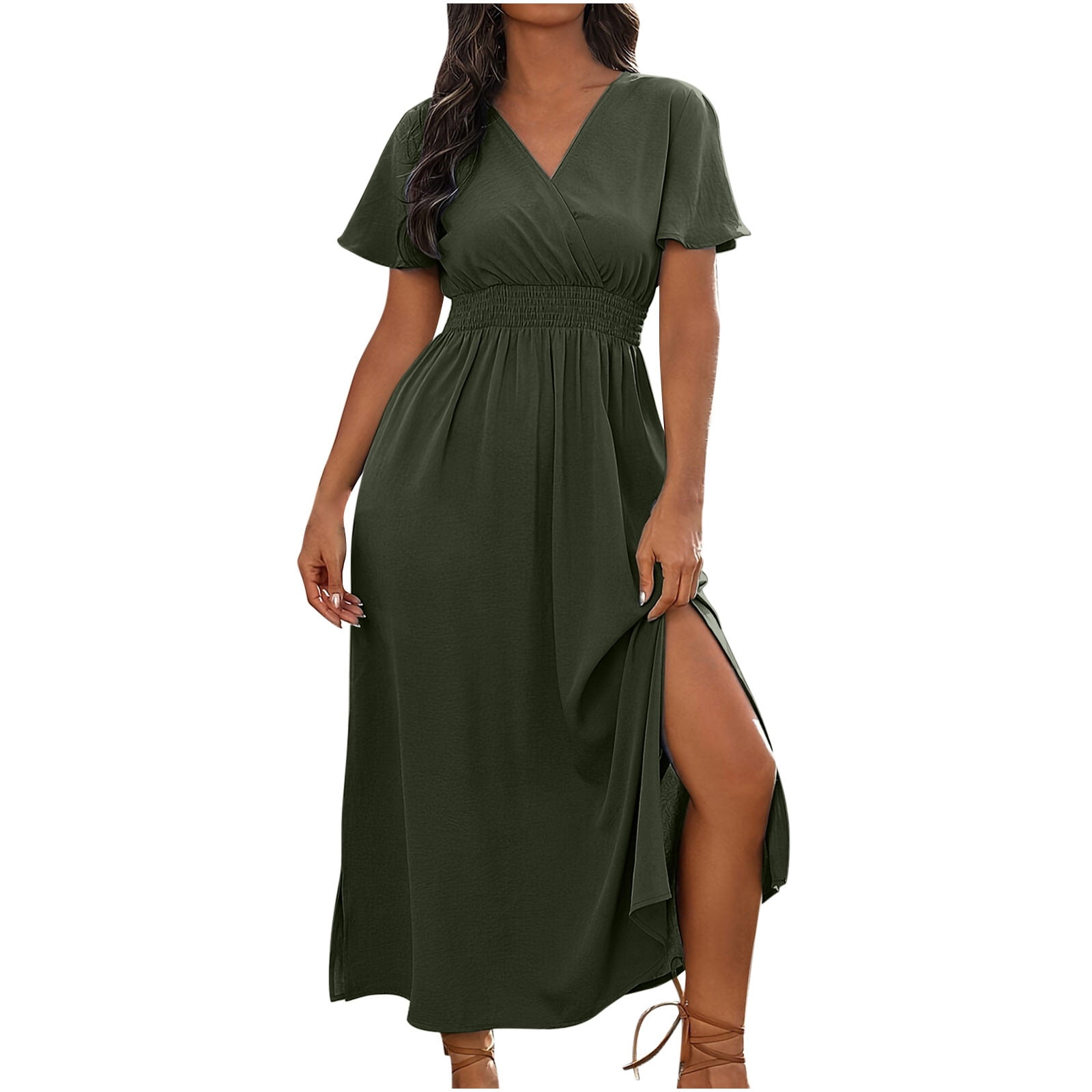 amazon olive green dress Ready For Spring On line maxi skirt Olive Green Dress With Jacket