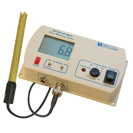 Milwaukee Instruments Professional pH Level Monitor Aquarium Water Tester