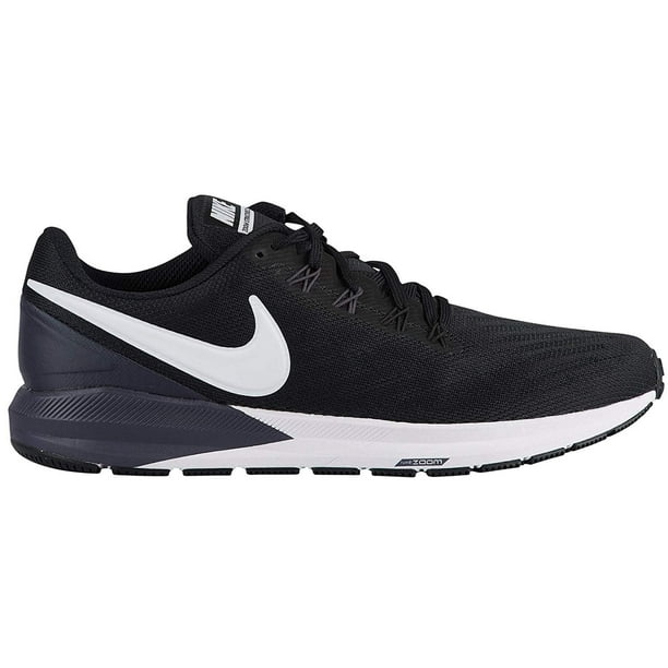 Nike nkAA1636 002 10.5 Men's Air Zoom Structure 22 Running Shoe  Black/White/Gridiron Size 10.5 M US قاتو
