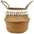 thumbnail image 1 of Cesta de flores tejida con borlas-17CM Adepaton LRWJ682-1, 1 of 5