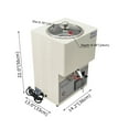 thumbnail image 2 of Agar Gel Stirrer 110V Large Capacity Dental Lab Agar Mixer Hydrocolloid Duplicating Machine, 2 of 11