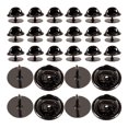 thumbnail image 2 of KAKOWELY enamel pin locking backs 1 Set Pin Backs Label Pin DIY Materials Jewelry Making DIY Craft Pin Backs0.47"X0.39"X0.39", 2 of 4