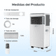thumbnail image 3 of Calefactor Portátil Sky Care 4 en 1 – Frío, Calor, Deshumidificador y Ventilador, 3 of 7