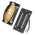 thumbnail image 4 of Wired Dual Rail Humbucker Pickup Neck + Bridge Pickups Set for Electric Guitar,, 4 of 8