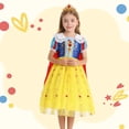 thumbnail image 6 of Marendyee Princess Dress Costume Birthday Halloween Cosplay Party with Accessories 3-4 Years, 6 of 18