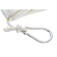 thumbnail image 2 of Seachoice Anchor Line Rope, Braided Nylon, White, Spring Hook, 3/16 In. X 100 Ft., 2 of 5