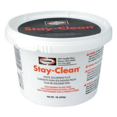 Stay-Clean® Paste Soldering Flux, Tub, 1 lb
