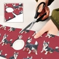 thumbnail image 7 of Cartoon Husky Red Kitchen Sink Splash Guard, Silicone Sink Faucet Mat Dry Out the Kitchen Bathroom, 7 of 7