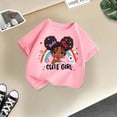 thumbnail image 4 of WEAIXIMIUNG 5 Filles Enfants Filles Mignon Mode Imprimé Col Rond Décontracté Ample Confortable Manches Courtes T-Shirt d'Été, 4 of 4