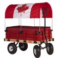 thumbnail image 1 of Millside Classic Canada Kids wood Wagon with pads, 1 of 5