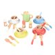 thumbnail image 3 of Juego de té para niñas, juego de rol, juguetes de madera para niñas, princesas, juegos de simulación Estilo C, 3 of 9