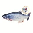 thumbnail image 3 of Electric Floppy Fish Toy, Moving Cat Kicker Fish Toy, 11" Realistic Flopping Fish Dog Toy, 3 of 5