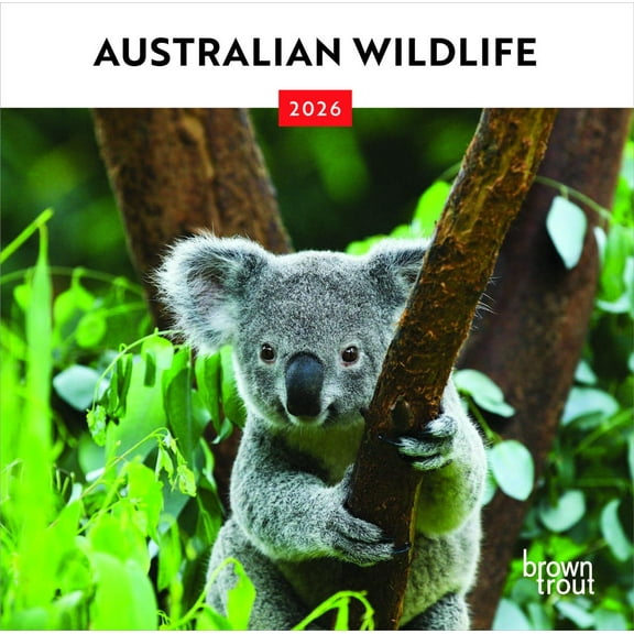 Australian Wildlife | 2026 7x14" (Hanging) Mini Wall Calendar | BrownTrout