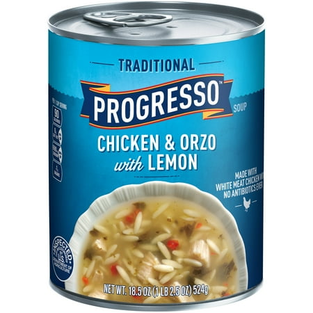 Progresso™ Traditional Chicken & Orzo with Lemon Soup 18.5 oz Can