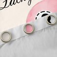 thumbnail image 4 of Erosebridal Leopard & Pink 8 Ball Print Black Out Curtains, Sports Monogram Curtains Pack of 2 (42x63 Each) for Girls, 4 of 6