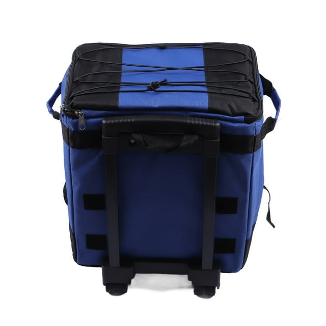 Rolling Cooler Bag, Rolling Cooler Waterproof Oxford Cloth Aluminum Foil for Market