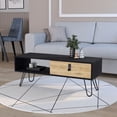 thumbnail image 2 of Open Storage Solution / Rectangular Wood Table / Enhance Home Decor, 2 of 4
