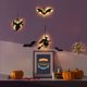 thumbnail image 1 of Luces LED de Halloween Colgante | Decoración de puerta de plástico negro alimentada por batería | Decoración de jardín de pared interior y exterior | Acento festivo de fiesta de terror | 1 Pieza, 1 of 6