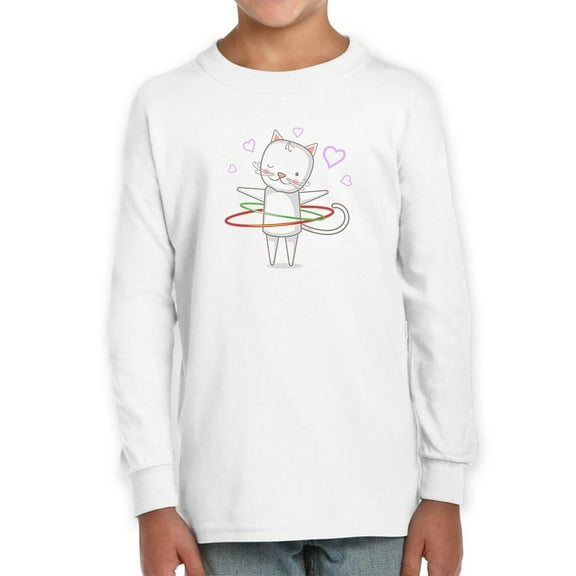 Lovely Kitten W Toy Hoop Long Sleeve Toddler -Image by Shutterstock, 4 Toddler