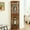 Oak, variant on Illuminated Corner Curio Cabinet - Showcases Figurines and Wine in Home