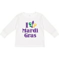 thumbnail image 3 of Inktastic I Love Mardi Gras Boys or Girls Long Sleeve Toddler T-Shirt, 3 of 5