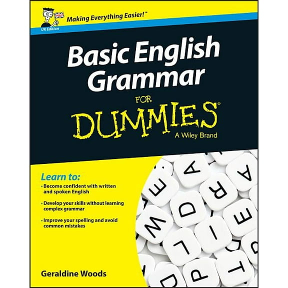 For Dummies Basic English Grammar for Dummies, UK Edition, (Paperback)